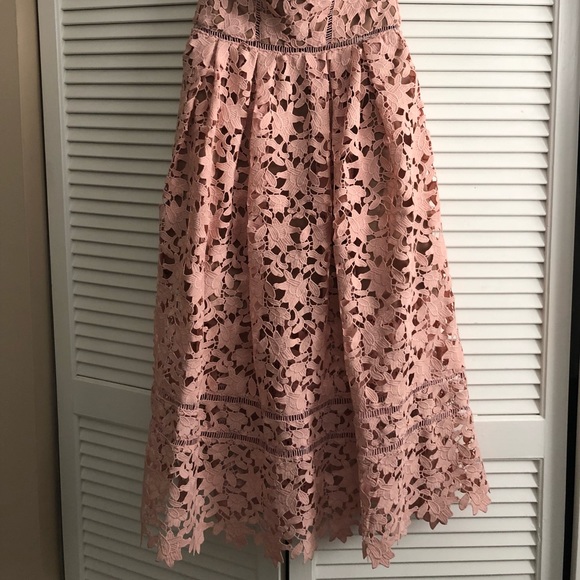 Self-Portrait Azaelea Dress, Size 4 Blush Pink - Picture 3 of 5